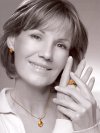 Portrait, mit Schmuck